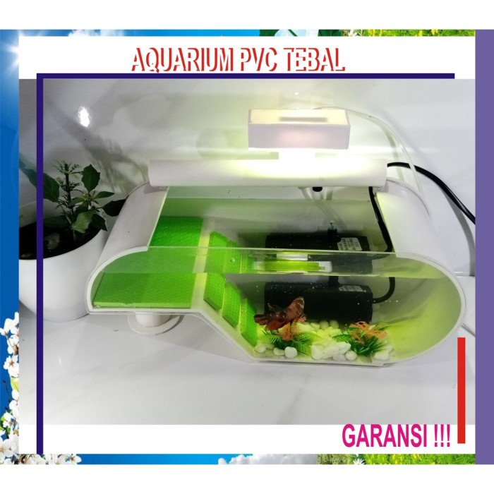 Flash Sale Aquarium Mini Akrilik Kura Kura Ikan Hias Ukuran Besar Plus Mesin Terbaru