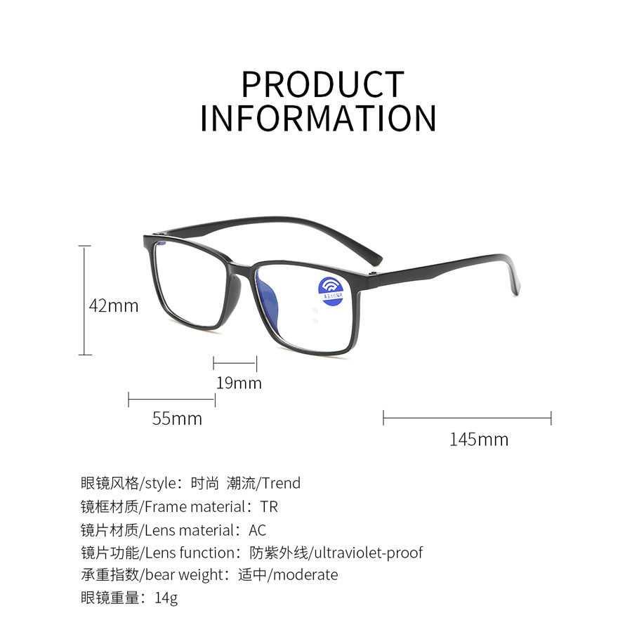 Trends Kacamata Anti Radiasi Ultraviolet Proof Anti Blue Light Glasses Z06