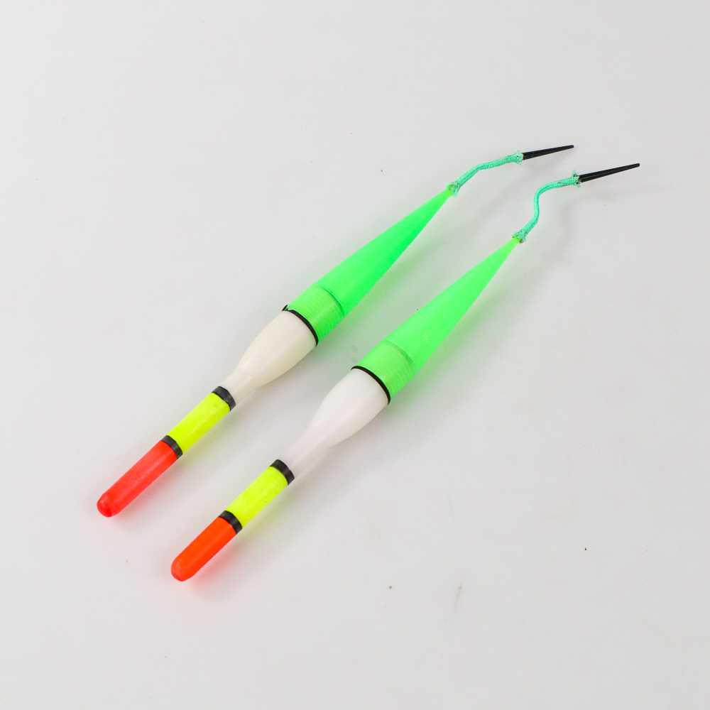 TONQUU Pelampung Umpan Pancing LED Fishing Floats Bait 2 PCS NT-02 Pelampung Pancing Spon Pancing Ikan Pelampung Anti Badai Pelampung Pancing Anti Badai Kambangan Pancing Plampung Pancing Pelampung Pancing Busa Pelampung Ikan Mas Pelampung Pancing Kecil