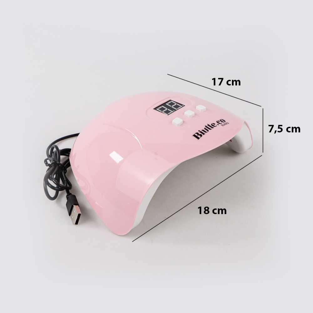 Biutte.co Pengering Kutek Kuku UV LED Nail Dryer 54 W - SUNX3 Kutek Kuku Nail Art Gel Sun Mini Mini Uv Led Nail Nail Art Kuku Palsu Pengering Kutek Gel Uv Uv Led Nail Nail Art Set Alat Nail Art Lengkap Paket Nail Art Lengkap Alat Pengering