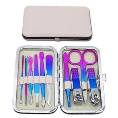 NelBeauty Nail Art Set Gunting Kuku Manicure Pedicure 10 PCS B10 Sugar Baby Gunting Kuku Baby Safe Newborn Gunting Kuku Bayi Gunting Kuku Set Gunting Kuku Cantengan Manicure Set Potong Kuku Bayi Set Newborn Bantengan Manicure Gunting Kuku Miring Pemotong