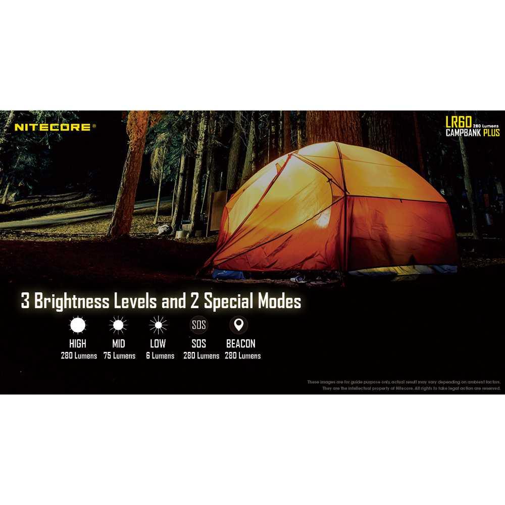 NITECORE Lampu Camping Lantern 280 Lumens LR60Plus Lampu Camping Lampu Outdoor Lampu Camping Lampu Outdoor Lampu Lumens Lampu Lumens Lampu Emergency Batrai Lampu Emergency Batrai Emergency Lamp Krisbow Emergency Lamp Krisbow Lampu Emegency Lampu Emegency