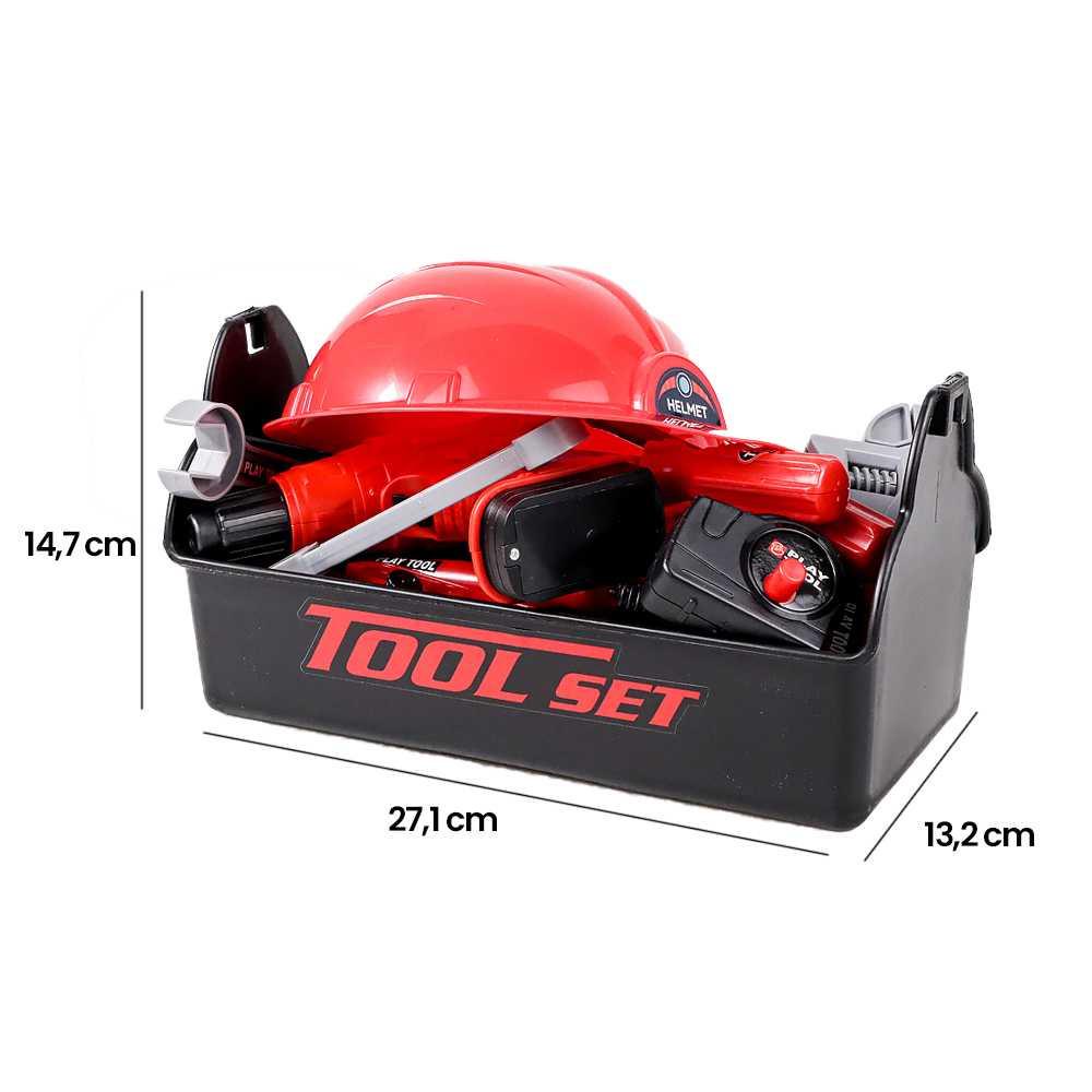 PLAY TOOL Mainan Alat Perkakas Anak Simulation 47 PCS - TD46