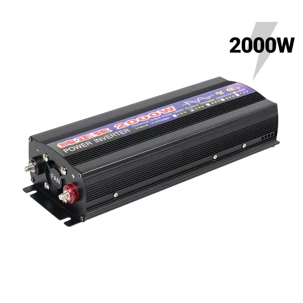 SUNYIMA Pure Sine Wave Car Power Inverter DC24V to AC220V 2000W - SY2000