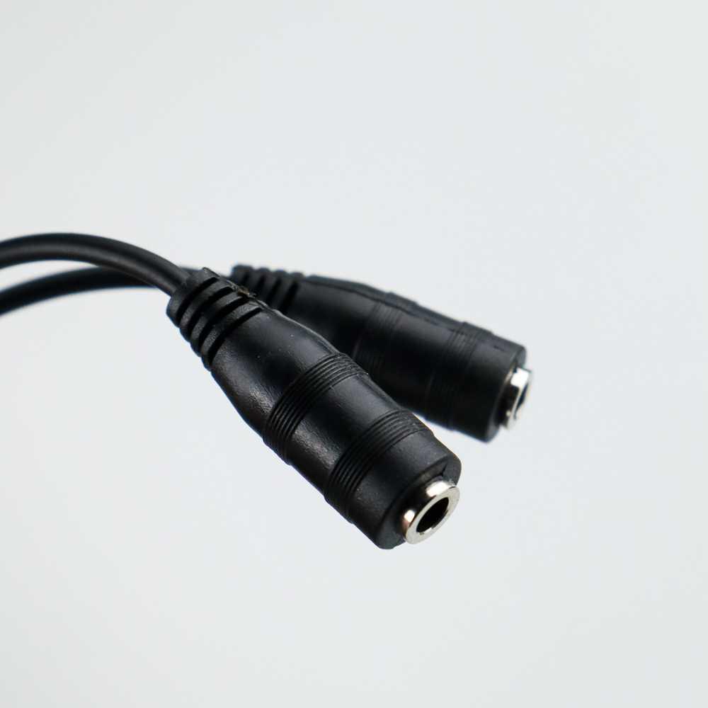 Overfly Splitter Audio Cable 3.5 mm Male to Dual 3.5 mm Female - AV111