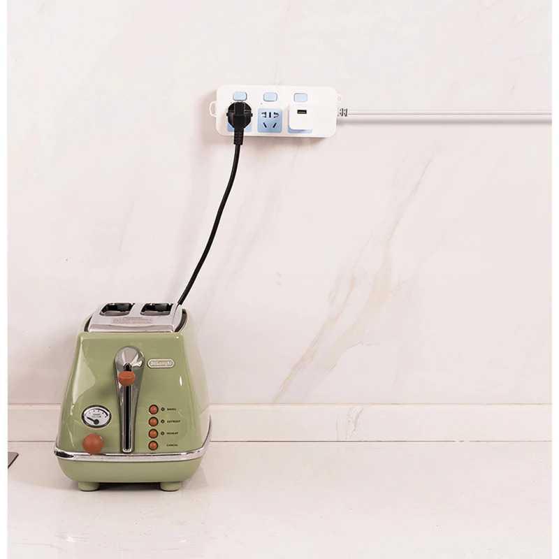 TCMAKE Rak Gantungan Hook Wall Hanger Adhesive 6x6cm 5 Pasang - TC21