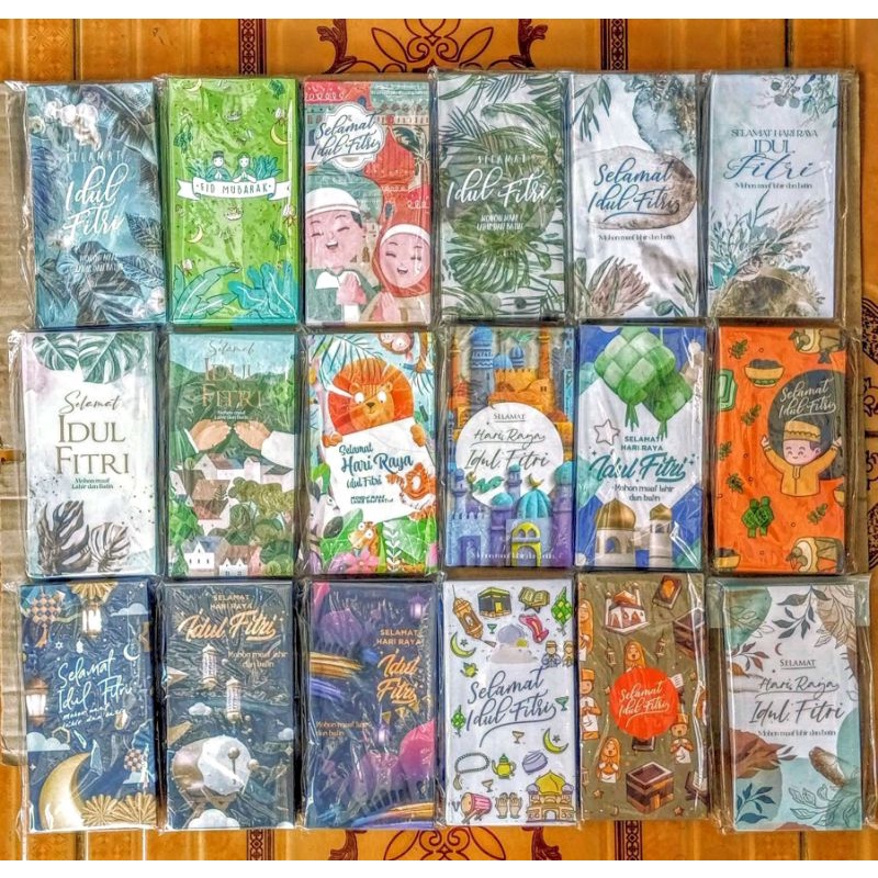 

AMPLOP LEBARAN PREMIUM Murah Tebal Persegi Panjang isi 10pcs/Pack