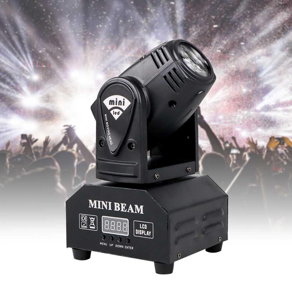 SHEHDS Lampu Sorot Panggung Spotlight RGB Moving Head 10W - DM512