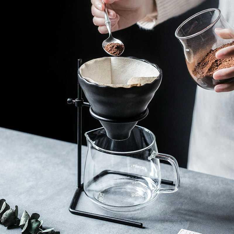 SELUNA Filter Penyaring Kopi Glass Cone Dripper Filter V60 - HLD-083