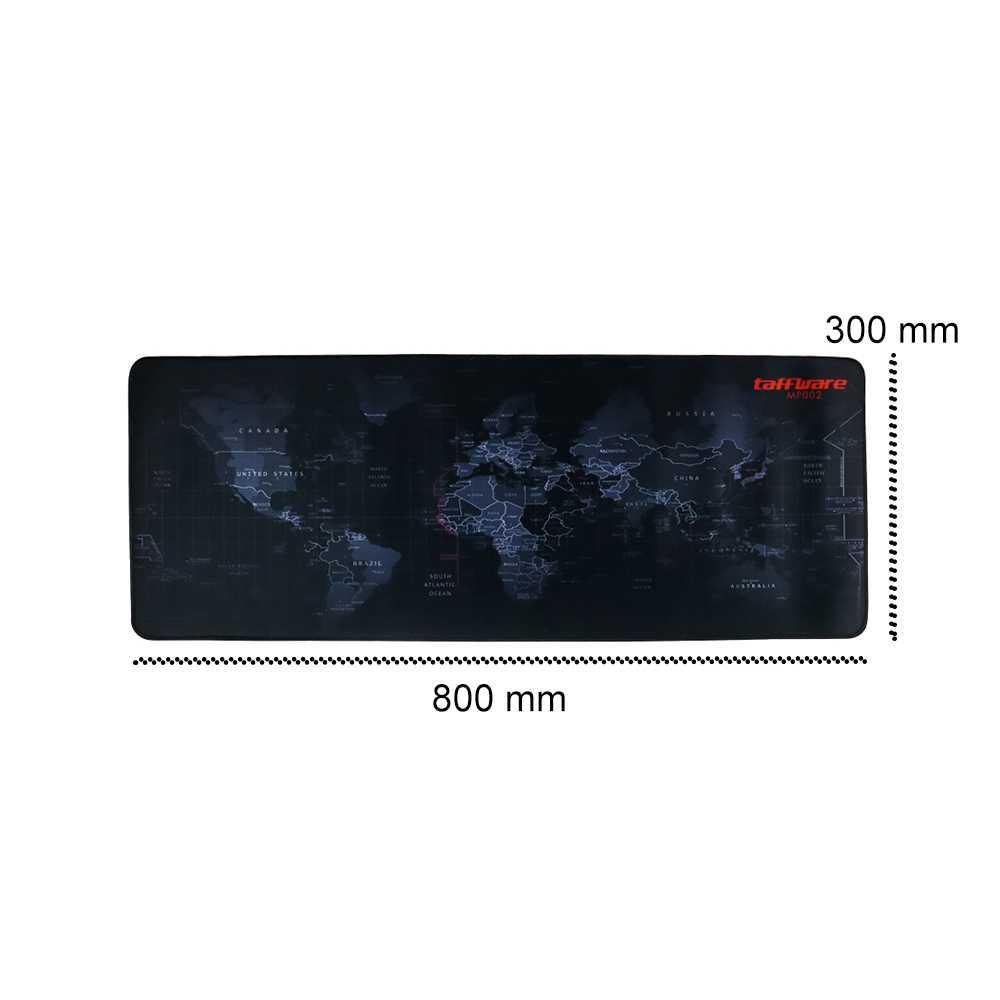 TaffGO Gaming Mouse Pad XL Desk Mat Motif Peta Dunia - MP002