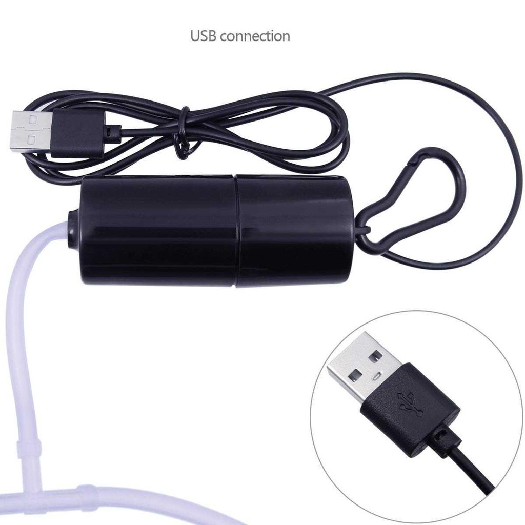 SweetLife Aerator Aquarium USB Single Pump with Accesories 5V 1W L1P