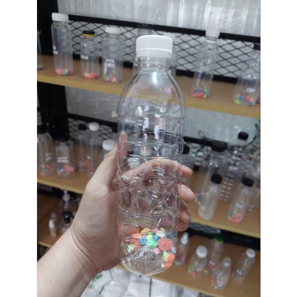 Botol minum 600ml /amdk 600ml / botol plastik 600ml