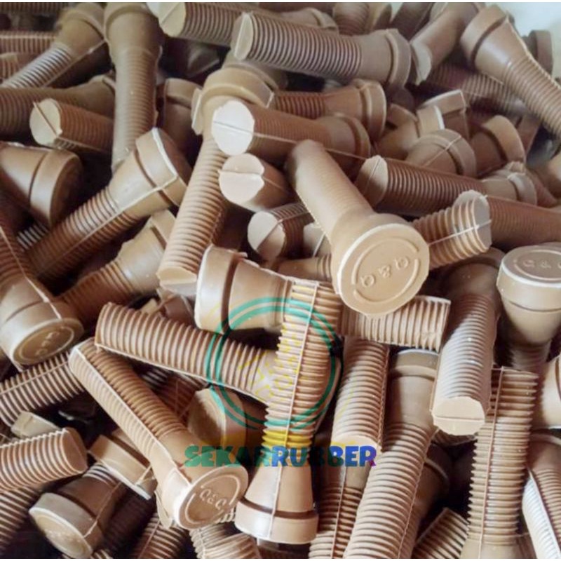 Karet Mesin Pencabut Bulu Ayam Unggas Plucker Rubber Karet CBA Mesin Alat Bubut Bulu Unggas Harga 40