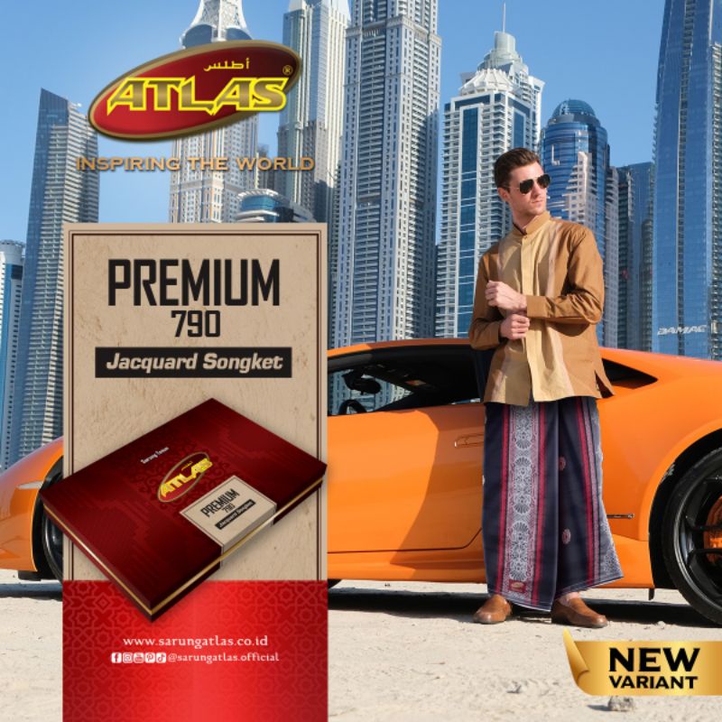 ATLAS PREMIUM JACQUARD SONGKET 790