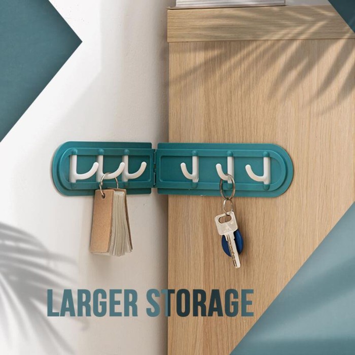 Gantungan Hook Tempel Dinding Serbaguna Spatula Holder / Rak Sudut