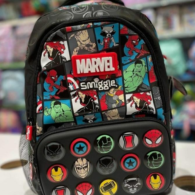 Backpack Smiggle Marvel Spiderman Original - Tas Anak Sekolah