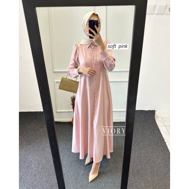 SLIMMY DRESS (Dress Muslim/ Long Dress/ Dress Fit Body/ Gamis Kondangan)