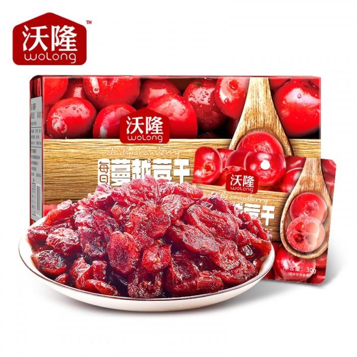 

Wo Long Man Yue Mei Gan Daily Dried Cranberries Healthy Fruit Snack Kualitas Terbaik