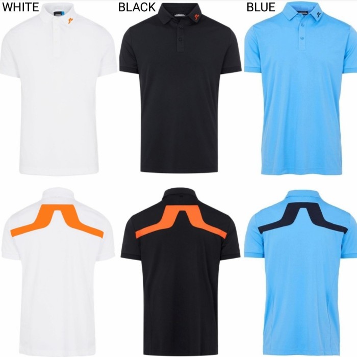 Diskon Men Polo Shirt Golf J.Lindeberg Kaos Olahraga J Lindeberg Golf Pria