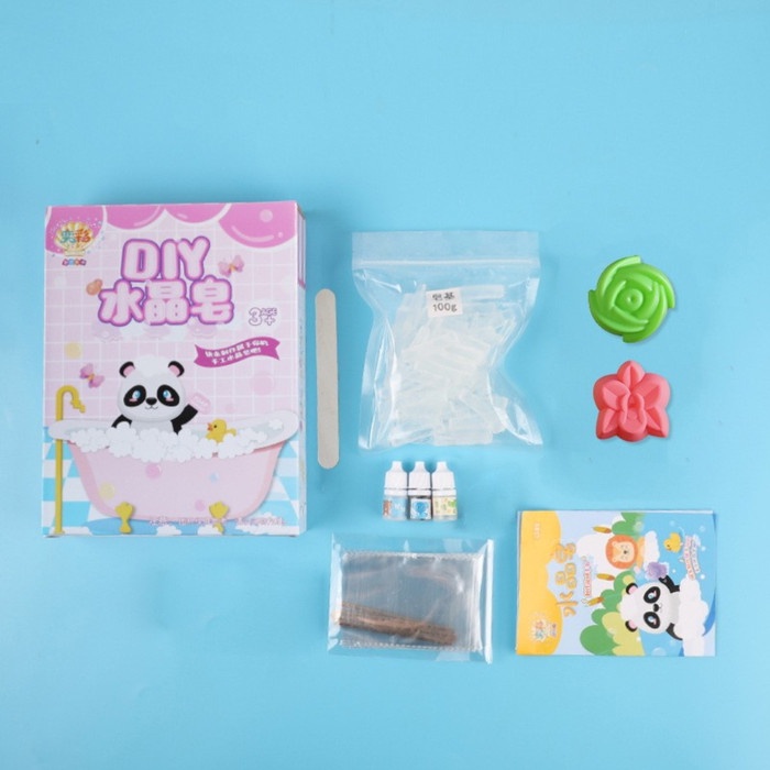 Terlaris Promo Mainan Sabun Diy / Soap Making Diy / Membuat Sabun Mandi Anak