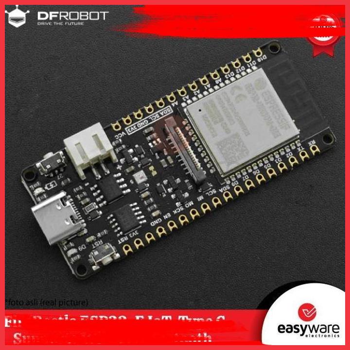 (EASY) DFROBOT FIREBEETLE ESP32-E IOT MICROCONTROLLER TYPE C SUPPORTS WI-FI &