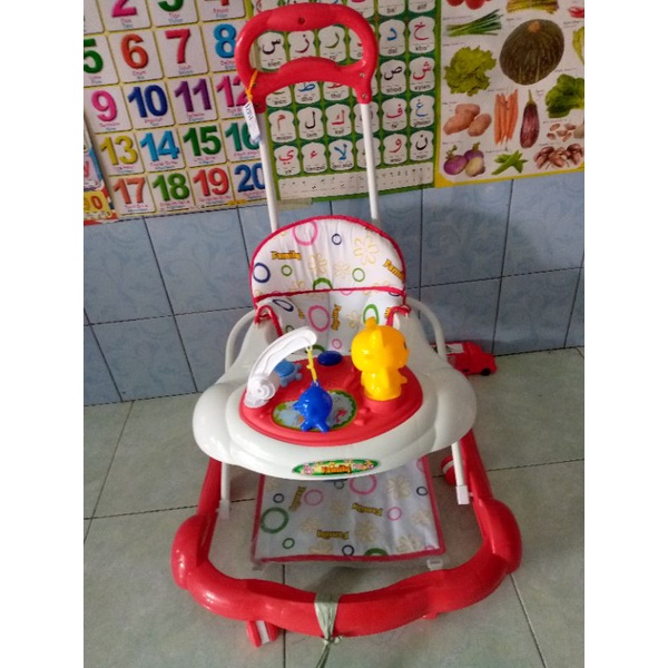 APOLO#FAMILY#BABYWALKER#BAYI#MUSIK#MAINAN#preloved