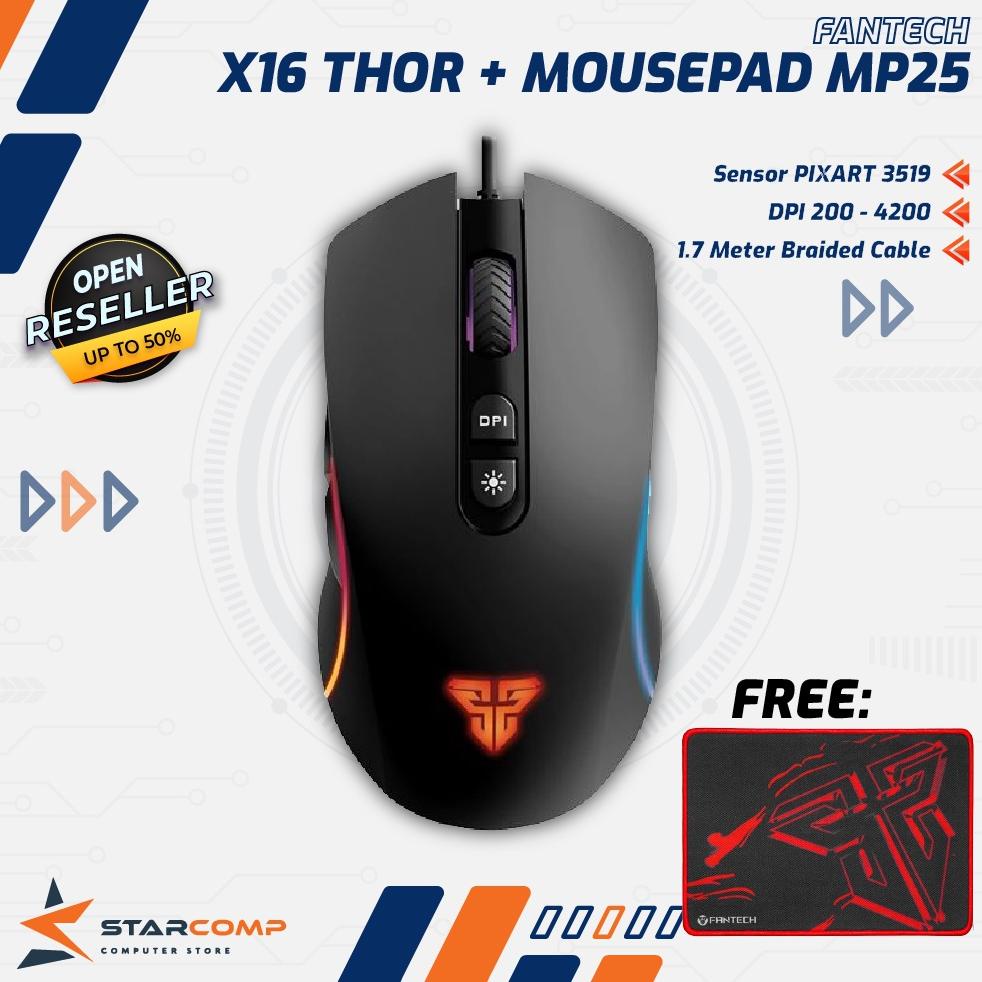 Fantech X16 THOR II Mouse Gaming PIXART