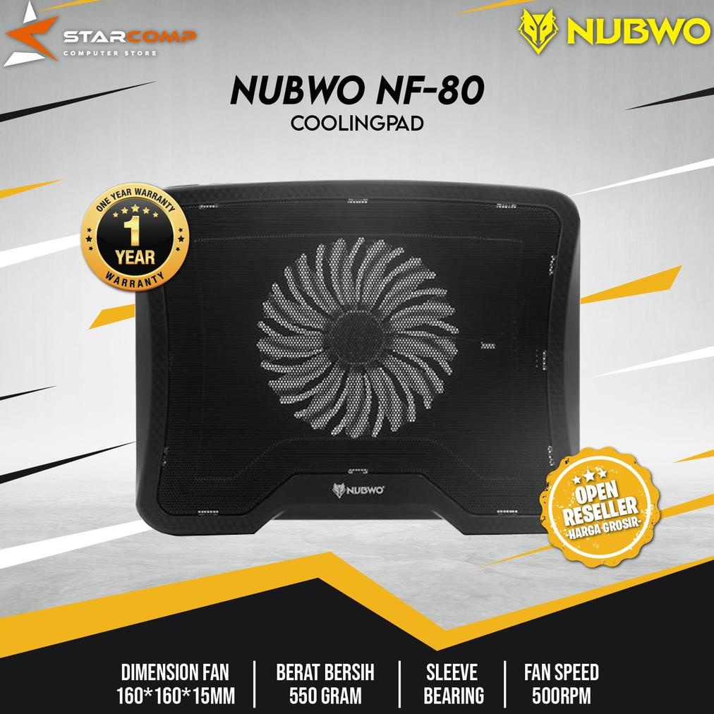CoolingPad Nubwo NF-80 Armour Cooler Pad Nubwo NF80