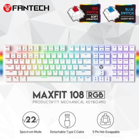 Fantech MK855 Maxfit108 Mechanical Gaming Keyboard