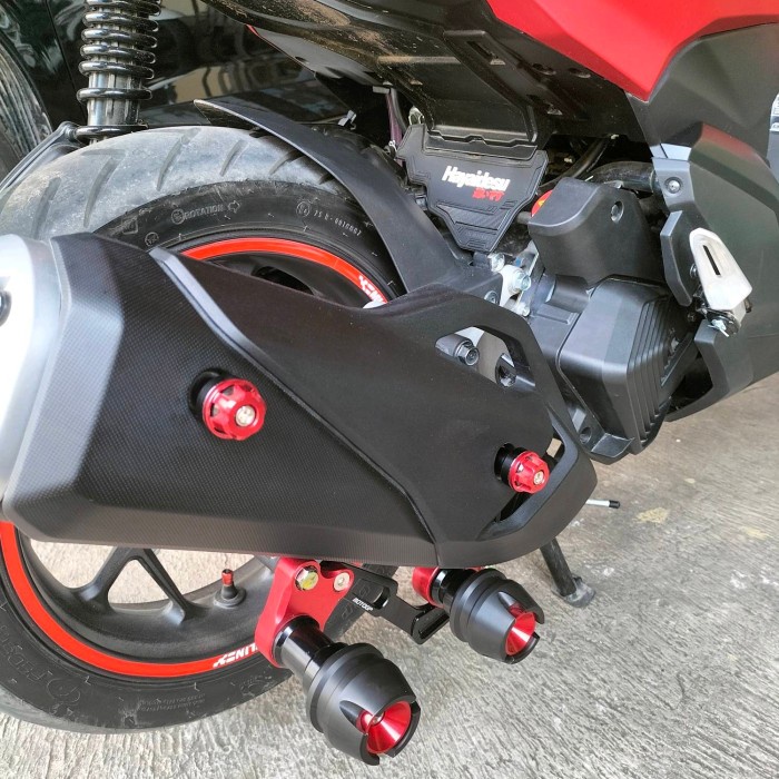 Jalu Knalpot Belakang Variasi Motor Vario 160/Vario 160/Pcx 160