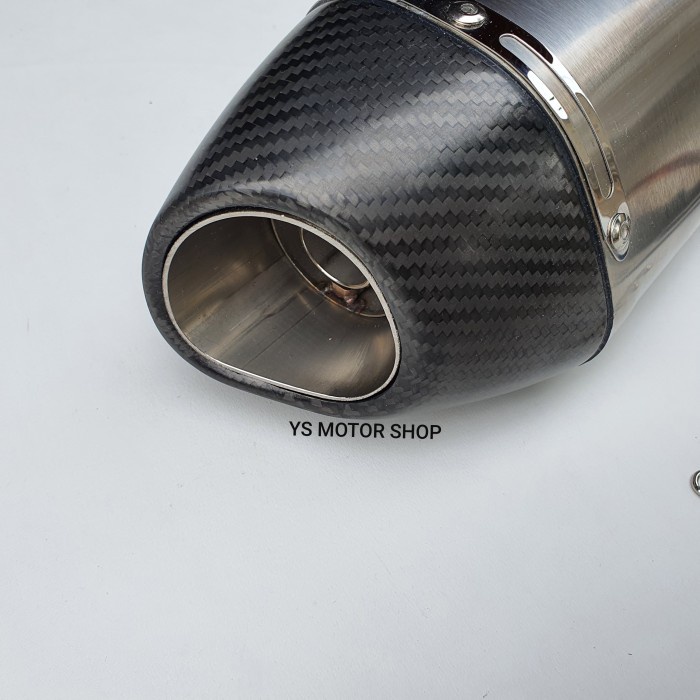 Knalpot Yoshimura R77 End Caps Carbon