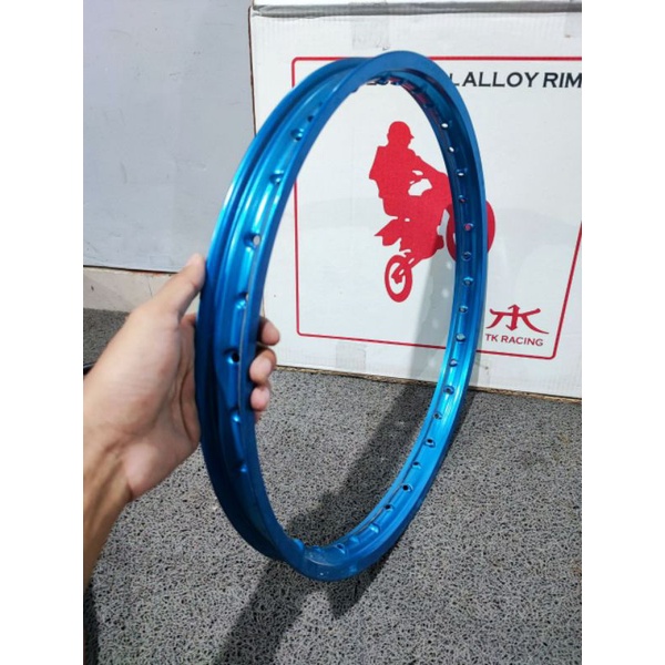 VELG PELEK TK JAPAN 120 RING 18 WARNA BIRU ORIGINAL BUKAN REPAINT ULANG VELEG TK JAPAN UKURAN 120/18