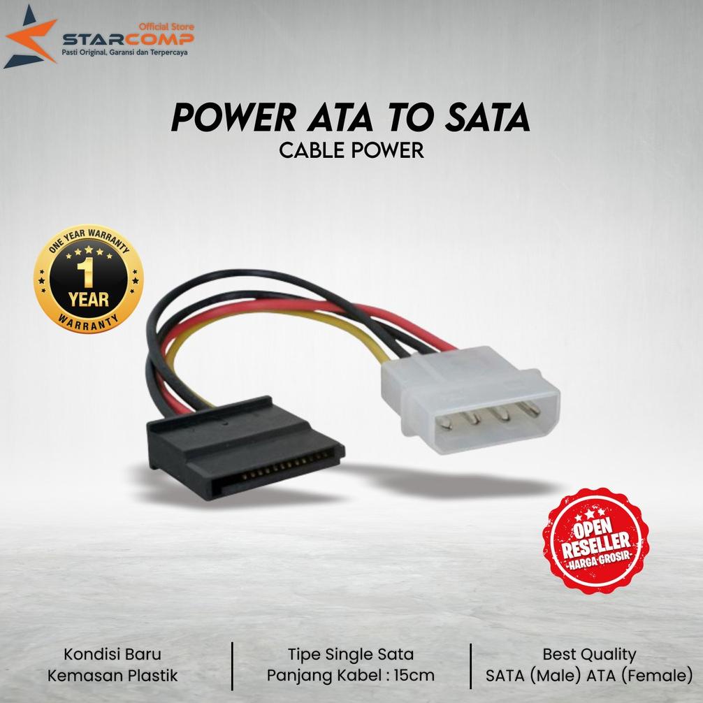 Kabel Power ATA To SATA