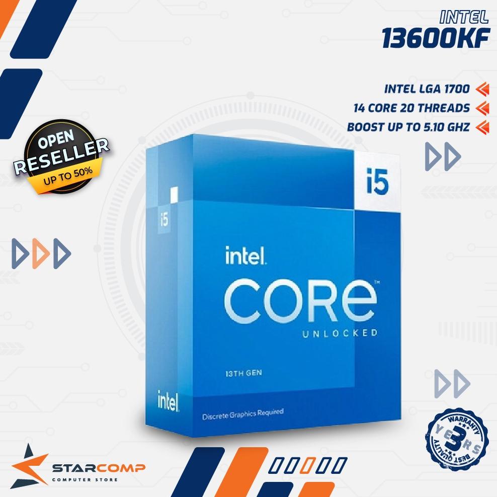 Intel Core i5-13600KF LGA1700 14 Core 20 Thread Processor 13600 KF