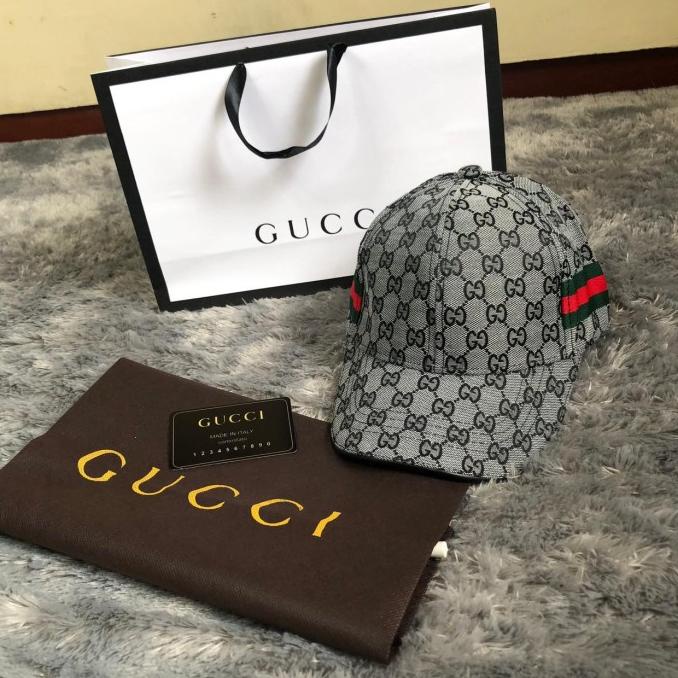 Topi Gucci Greey 1-1 Mirror Original Quality