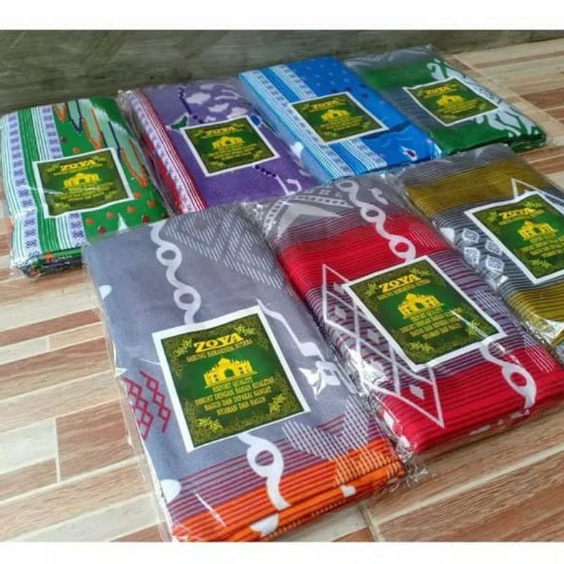 sarung kain samarinda Zoya original