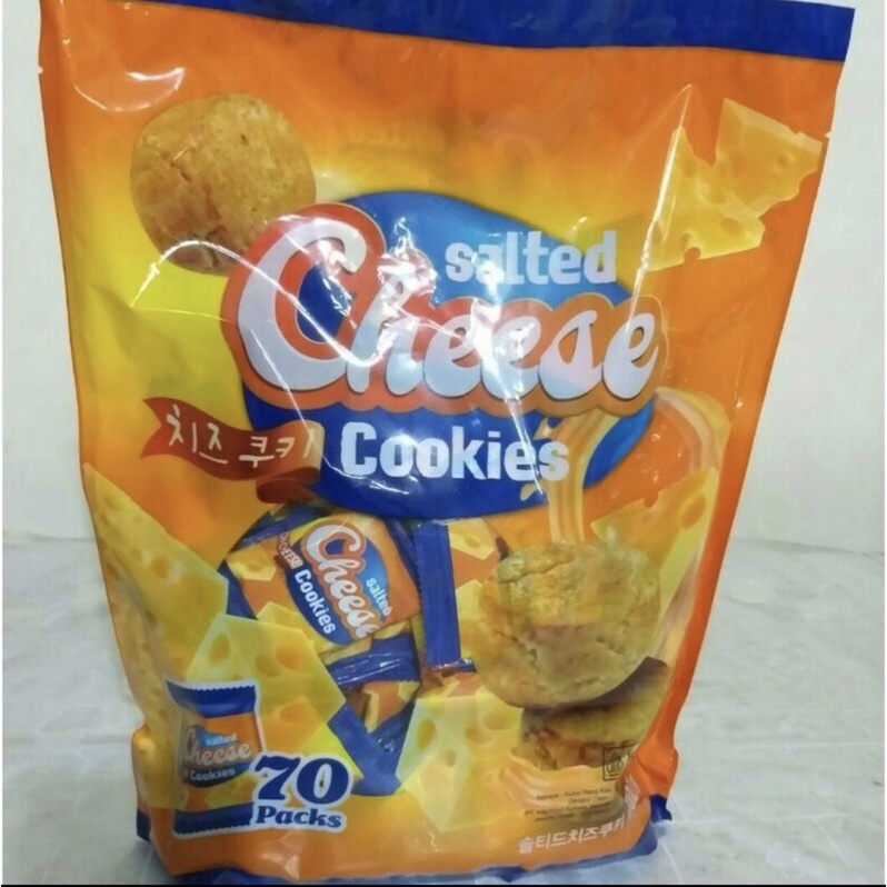 

NARAYA COOKIES SALTED CHEESE / KUKIS KEJU 700GR (isi 70pcs) HALAL