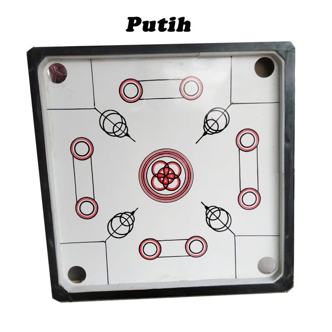 meja karambol set murah 100x100 cm papan karambol