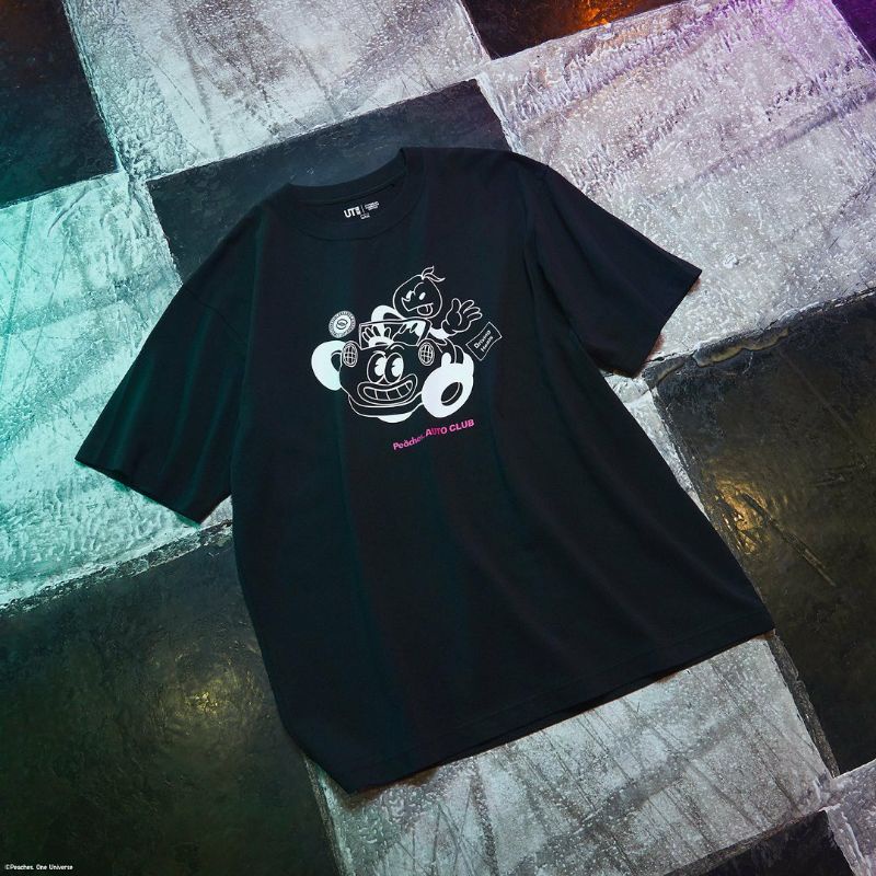 kaos uniqlo hypebeast COMMUNITY Peaches kaos uniqlo cowok oversize ut graphic original