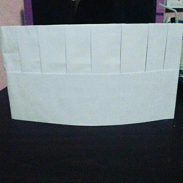 Belanja Topi Koki Kertas Pendek 15Cm Isi 10Pcs / Cook Hat Paper