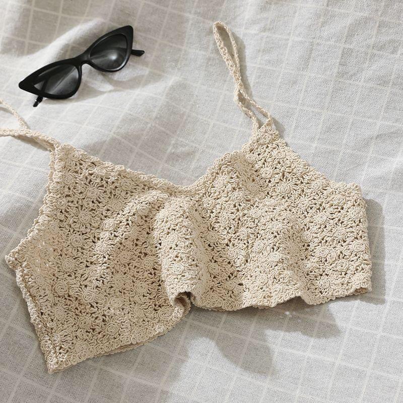 VEST IMPORT / ROMPI RAJUT ALA KOREA / TANKTOP CROP / RAJUT IMPORT/ VEST KOREA