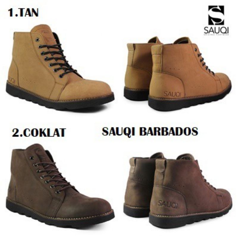 sepatu sauqi barbados boots safety