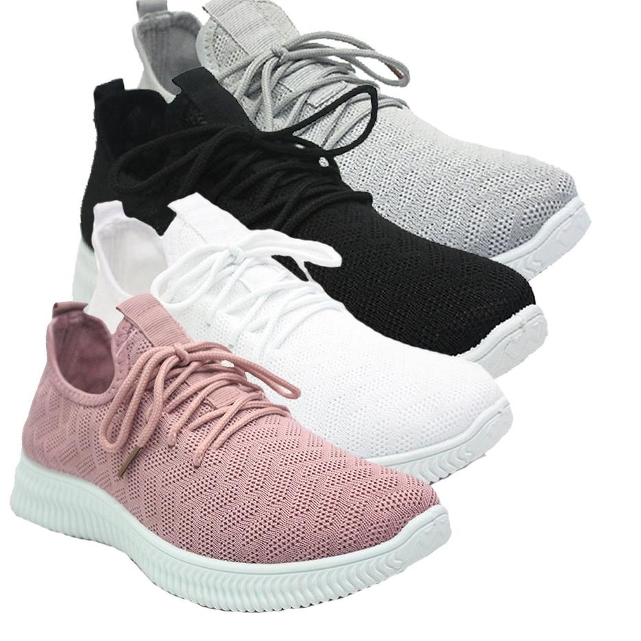 Klensia Sepatu Sport Kets Kasual Sneakers Wanita 689-013 "MSB.21Ap23w"