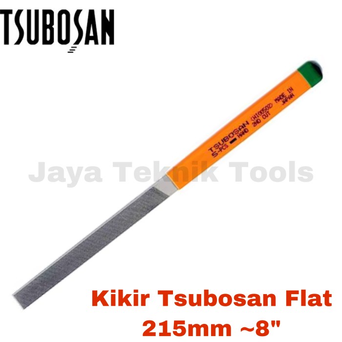 

Ukirku Kikir Flat Tsubosan 2Nd Cut 215 Mm 8 Inch Japan Plat File Besi