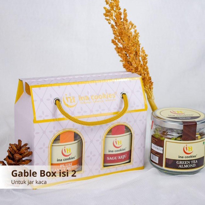 

Hampers Parsel Gable Box Ina Cookies Isi 2 Jar