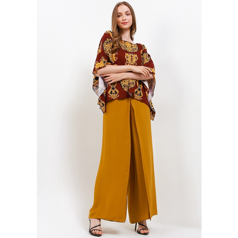 Blouse Wanita LUIRE by Raden Sirait Original Bernuansa Modern Cewek Ethnic Poliester SET PK Shakila 