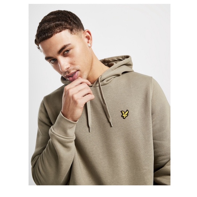 Lyle & Scott Core Hoodie Mineral Green Original New