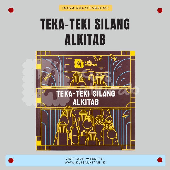 TEKA TEKI SILANG ALKITAB/KUIS ALKITAB/BUKU KRISTEN/TTS ALKITAB