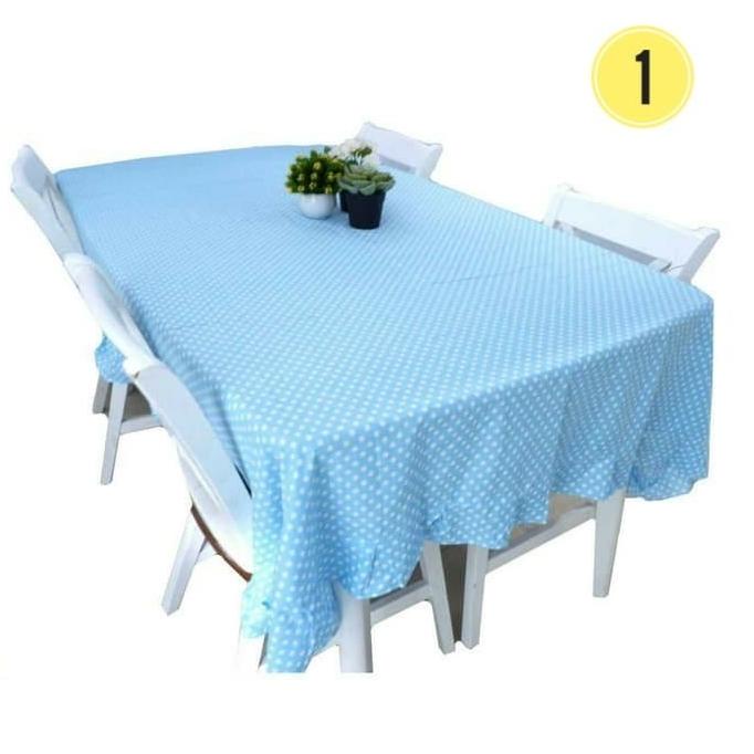 Shafiyyah.sarban Taplak Meja Makan Rempel/Rumbai