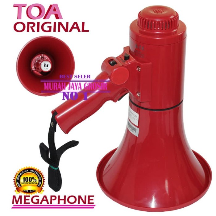 TOA MEGAPHONE ZR-1015 S MERAH MEGAPHON BESAR TOA ORIGINAL